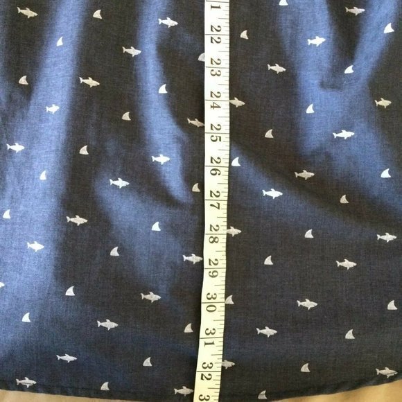 Molokai Surf Co Mens Casual Short Sleeve Gray Shirt Size XXL Fish Whale Print - Picture 12 of 12